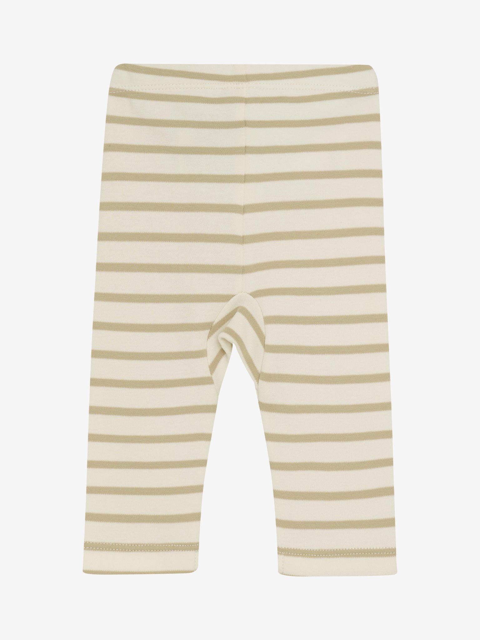 Leggings - röndóttar, sesame
