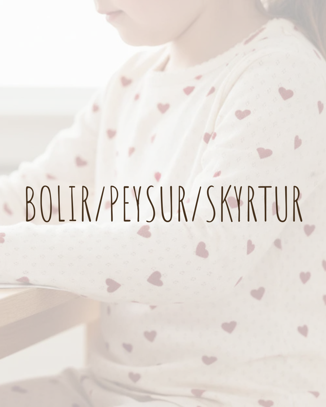 Bolir / peysur / skyrtur