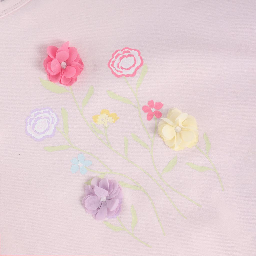Stuttermabolur - Raindrops on roses