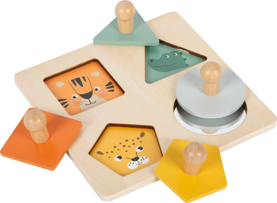 Montessori púsl fyrir börn úr við. engin eiturefni