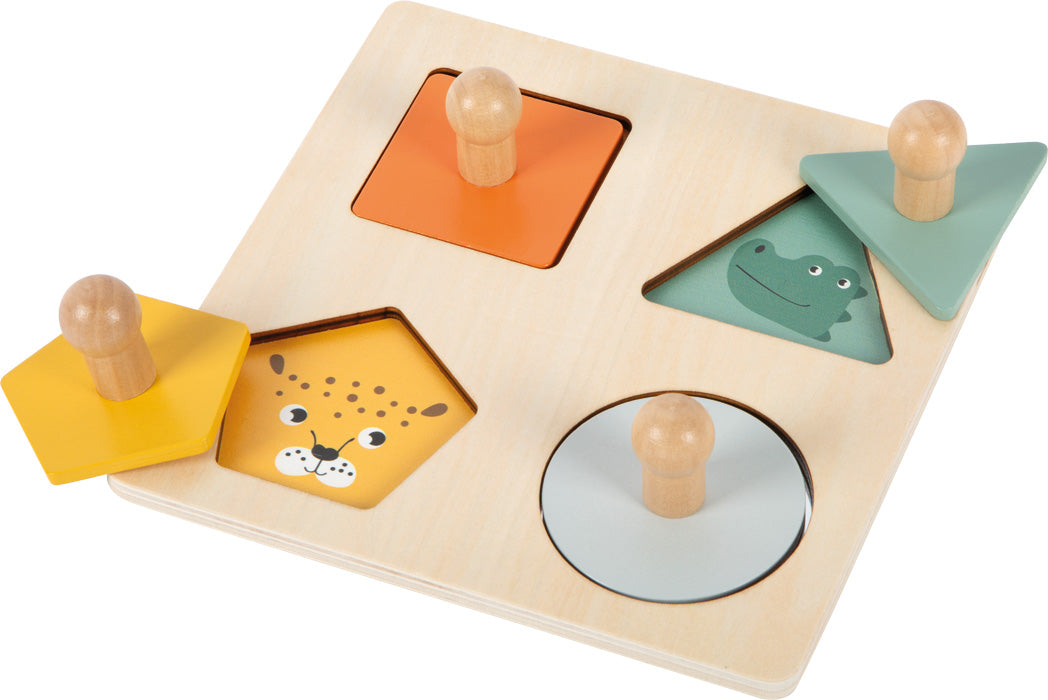 Montessori púsl fyrir börn úr við. engin eiturefni
