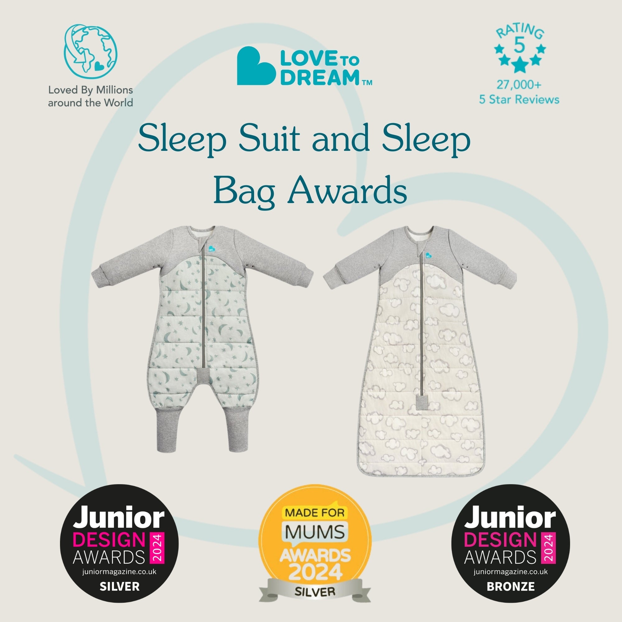 Love to Dream sleepsuit svefngalli