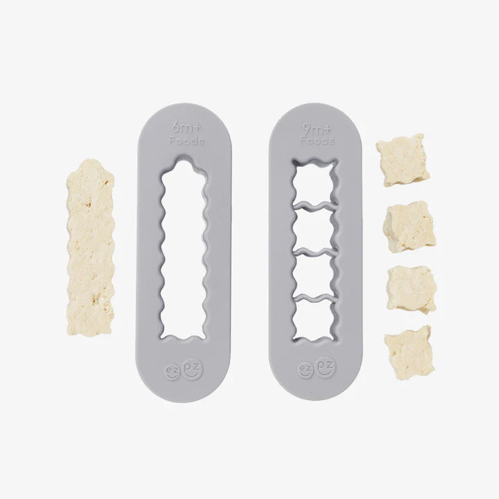 ezpz blw food cutters. sker mat í hæfilega stærð fyrir börn