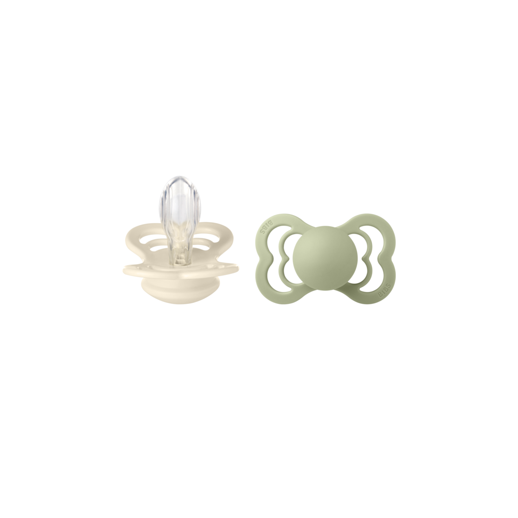 BIBS SUPREME - Ivory/Sage