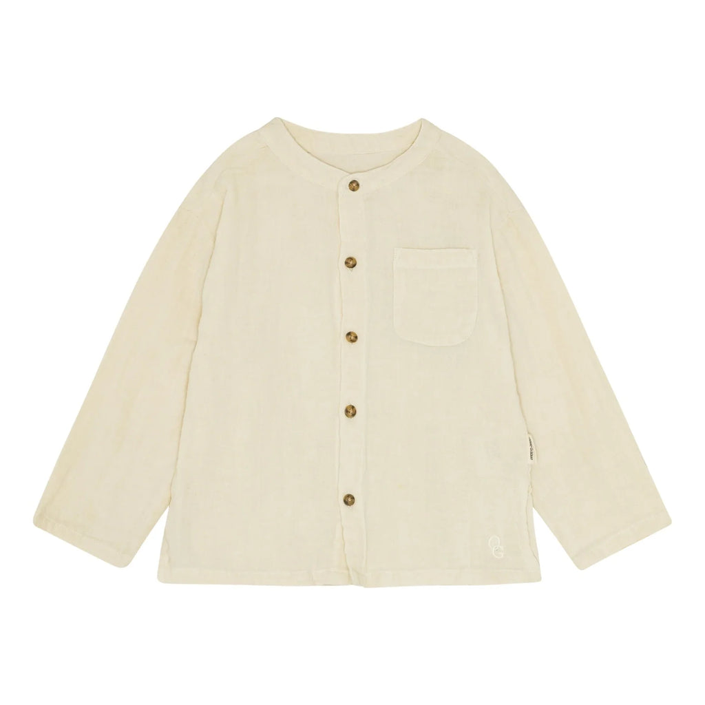 Muslin skyrta sand