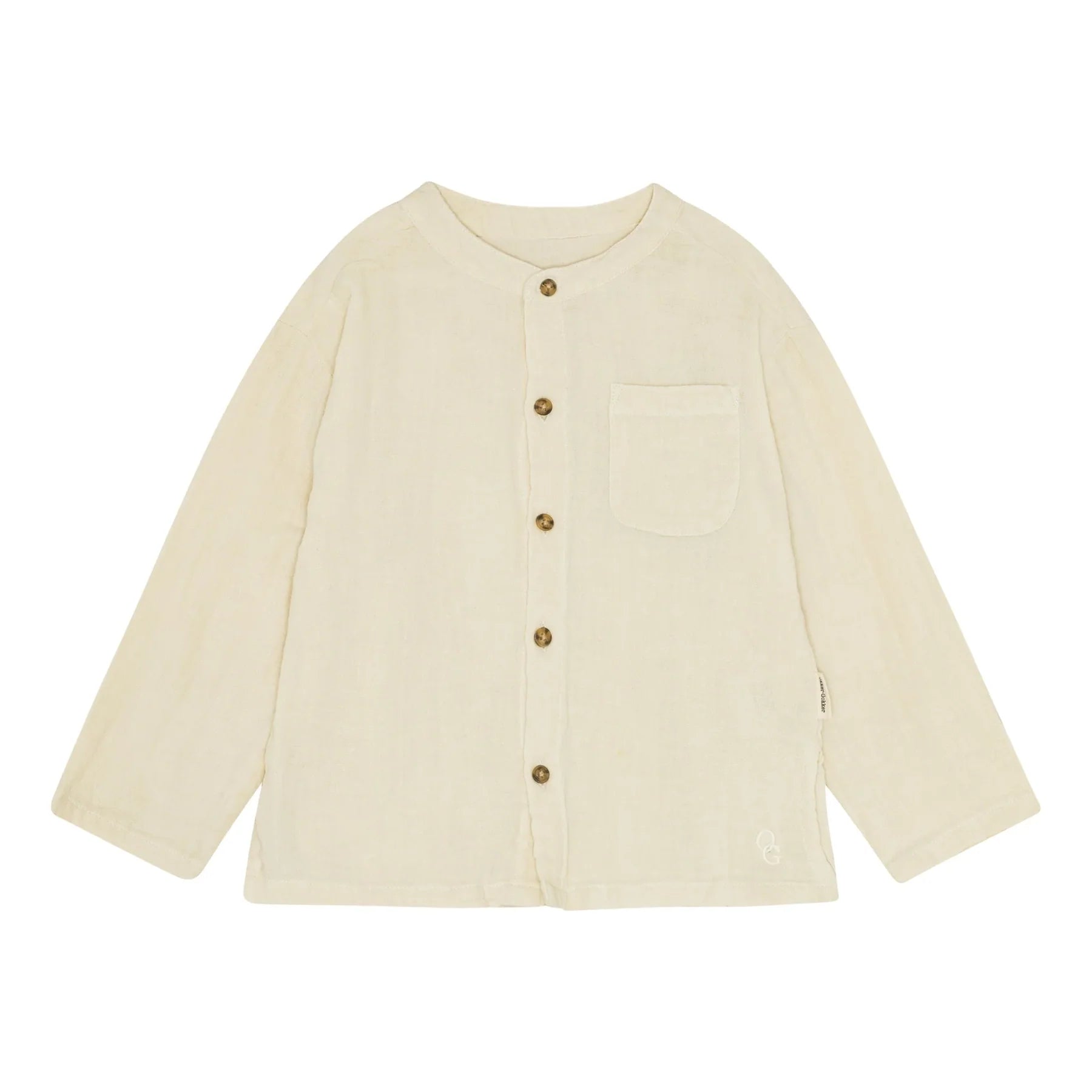 Muslin skyrta sand