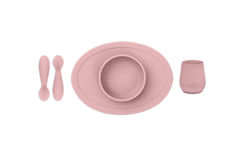 ezpz first foods set - matarstell. Skál, glas, skeiðar