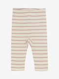 Leggings - röndóttar, shadow grey
