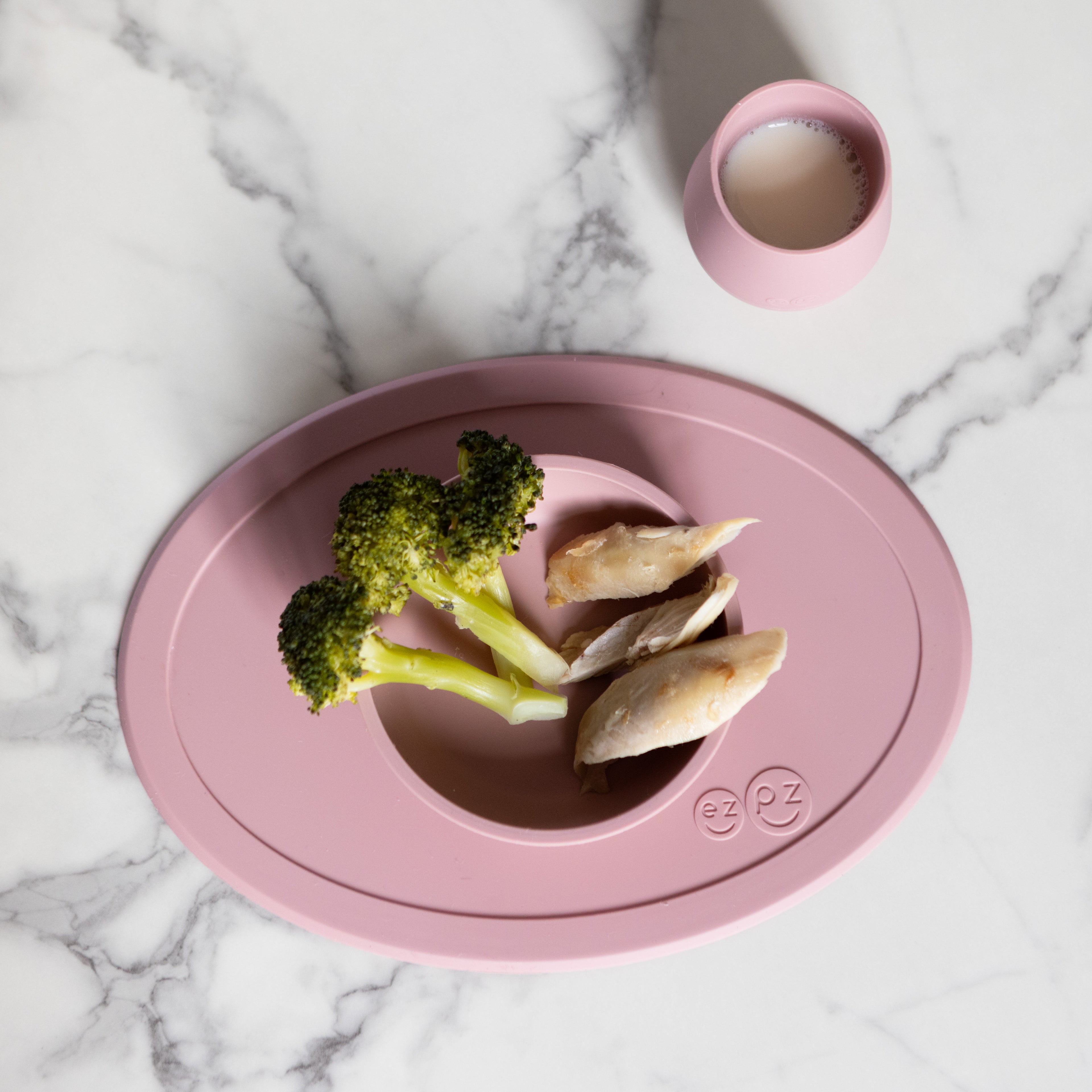ezpz first foods set - matarstell. Skál, glas, skeiðar
